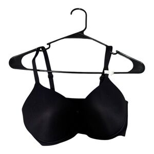 NWT 32DD Smoothez by Aerie Classic Black Plunge Push up Bra